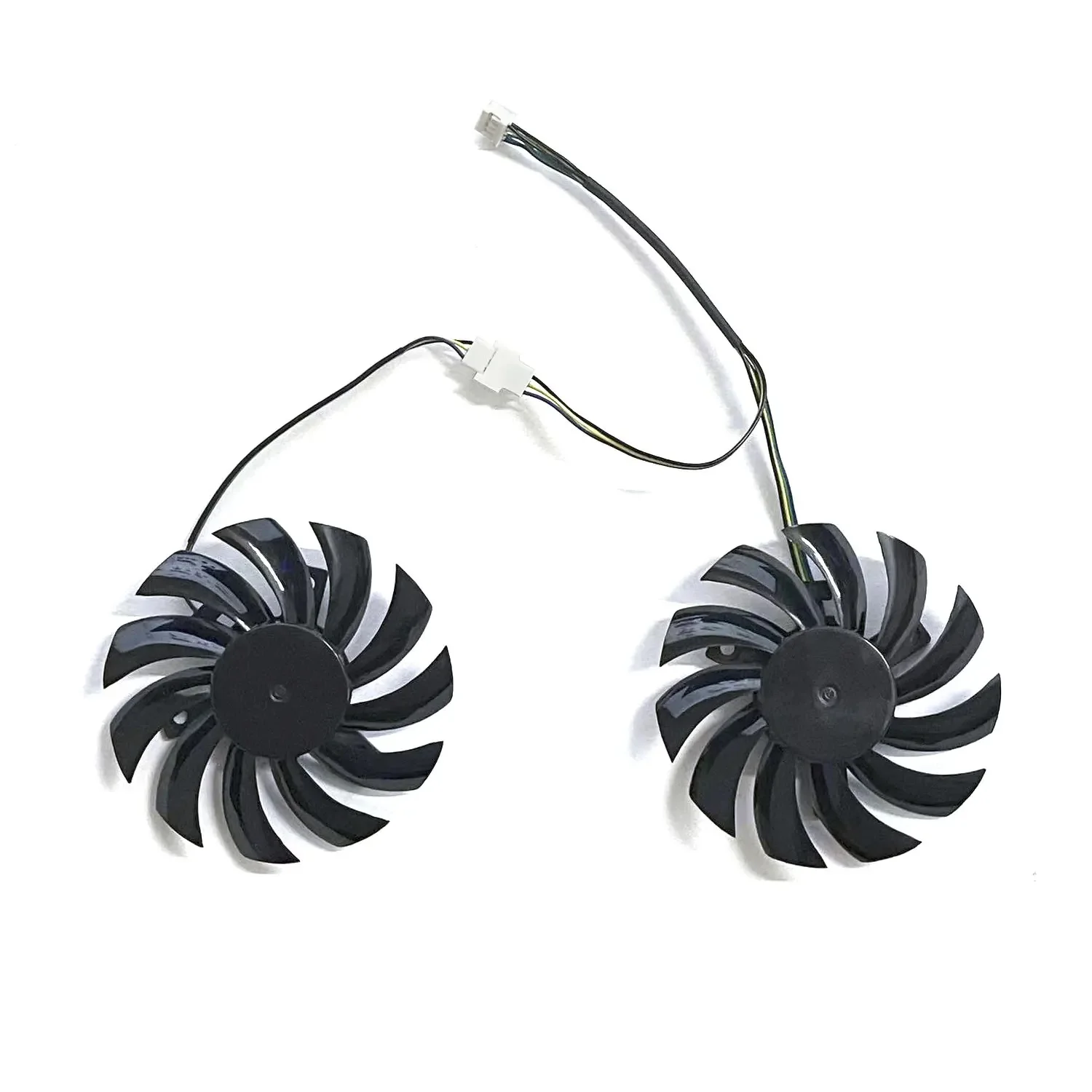 Brand new 75MM 4PIN PLD08010S12HH suitable for MSI GTX 460 560 570 Twin frogr ii Zotac GTX770 graphics card cooling fan