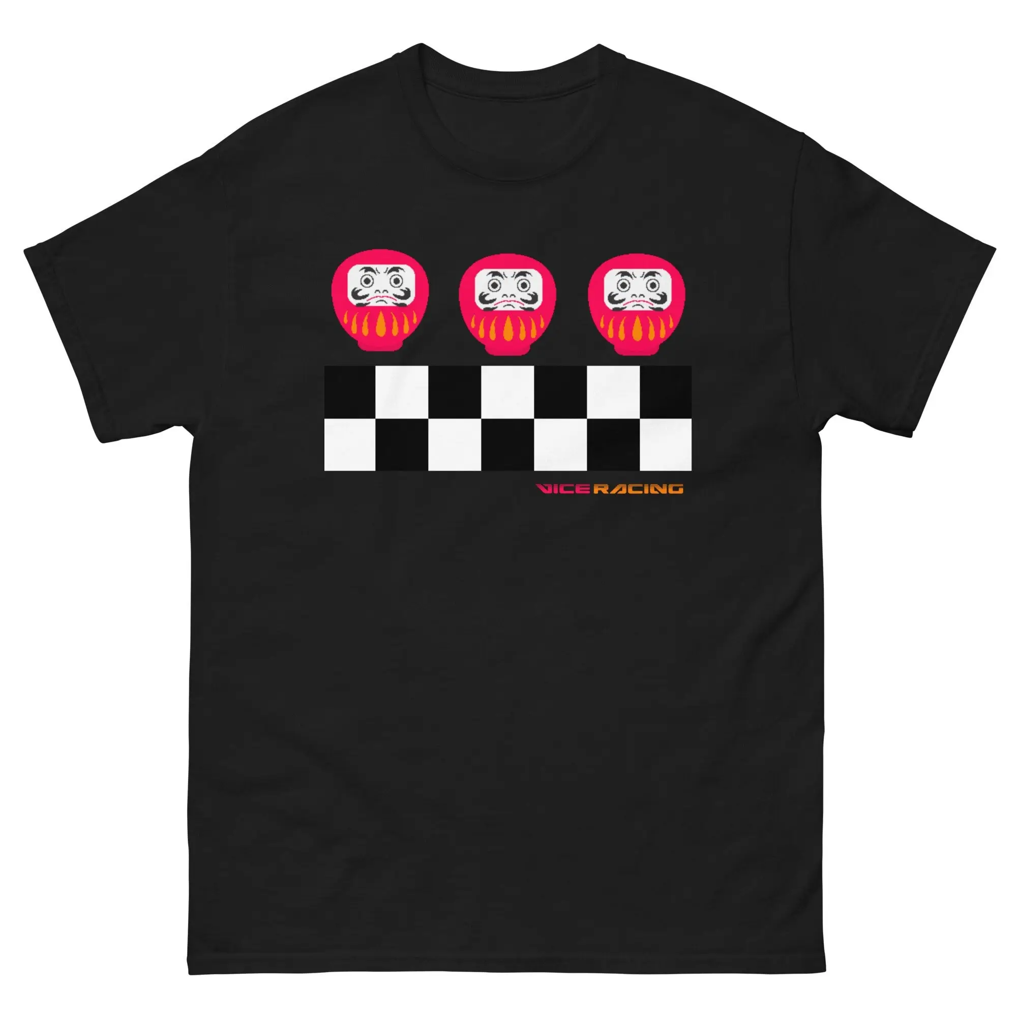 Daruma Doll Japanese inspired racing T shirt