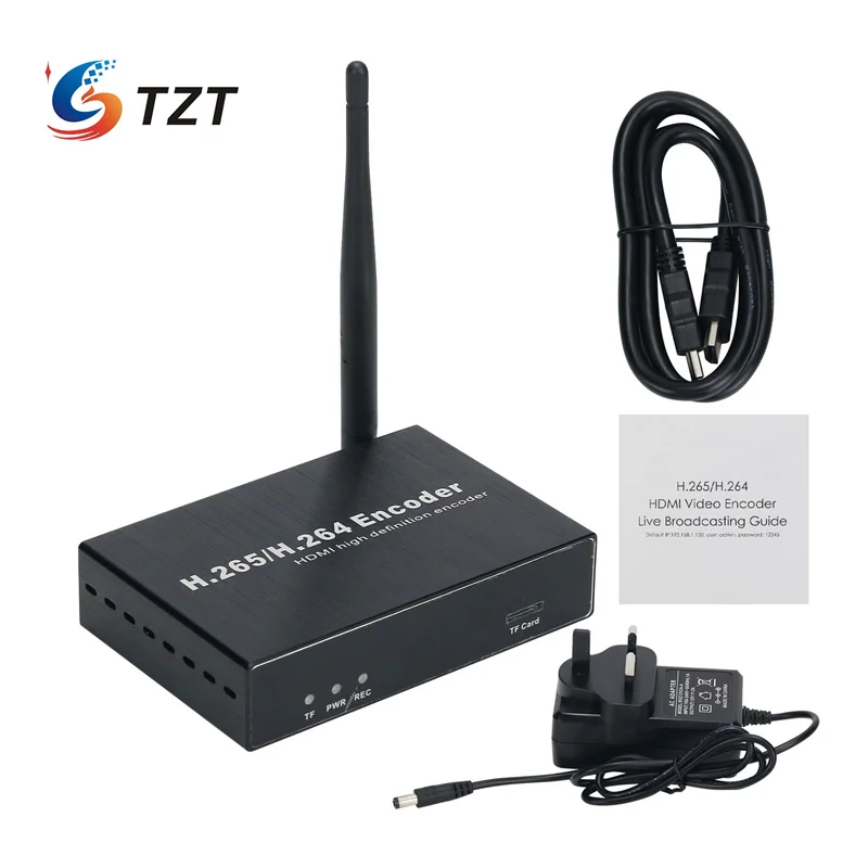 

TZT ON-DMI-16EF Wifi Encoder H265 H264 Video Encoder Suitable for Online Streamer Internet Celebrity