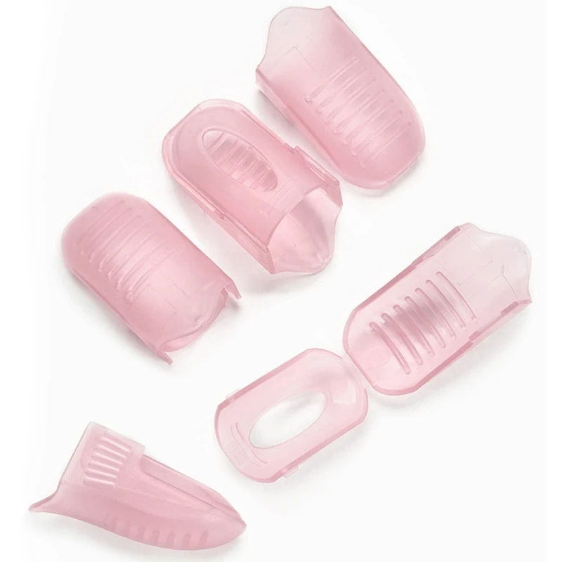 5 Pcs Nails Polish Removers Clips Nail Art Gel Soak Clips Manicure Soak Away Nail Clips Gel Polish Removers Wrap Tool