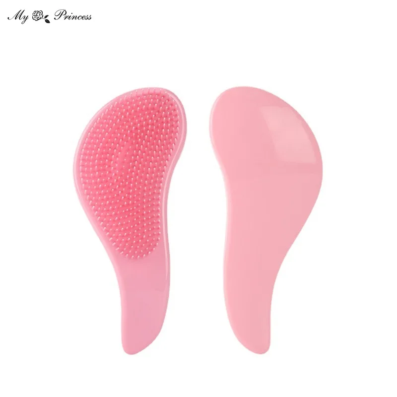 Candy color Small Hair Care Comb Head Massager High Quality Anti-knot Hair Comb Cute Kids Children Hairdressing Comb