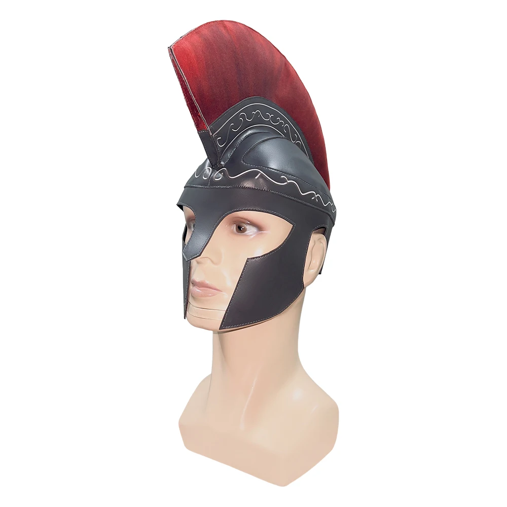 Fantasia Medieval Knight Gladiators Odysseus Helmet Cosplay Mask Movie O'Dessa Disfraz Costume Accessories Halloween Carnival view 3
