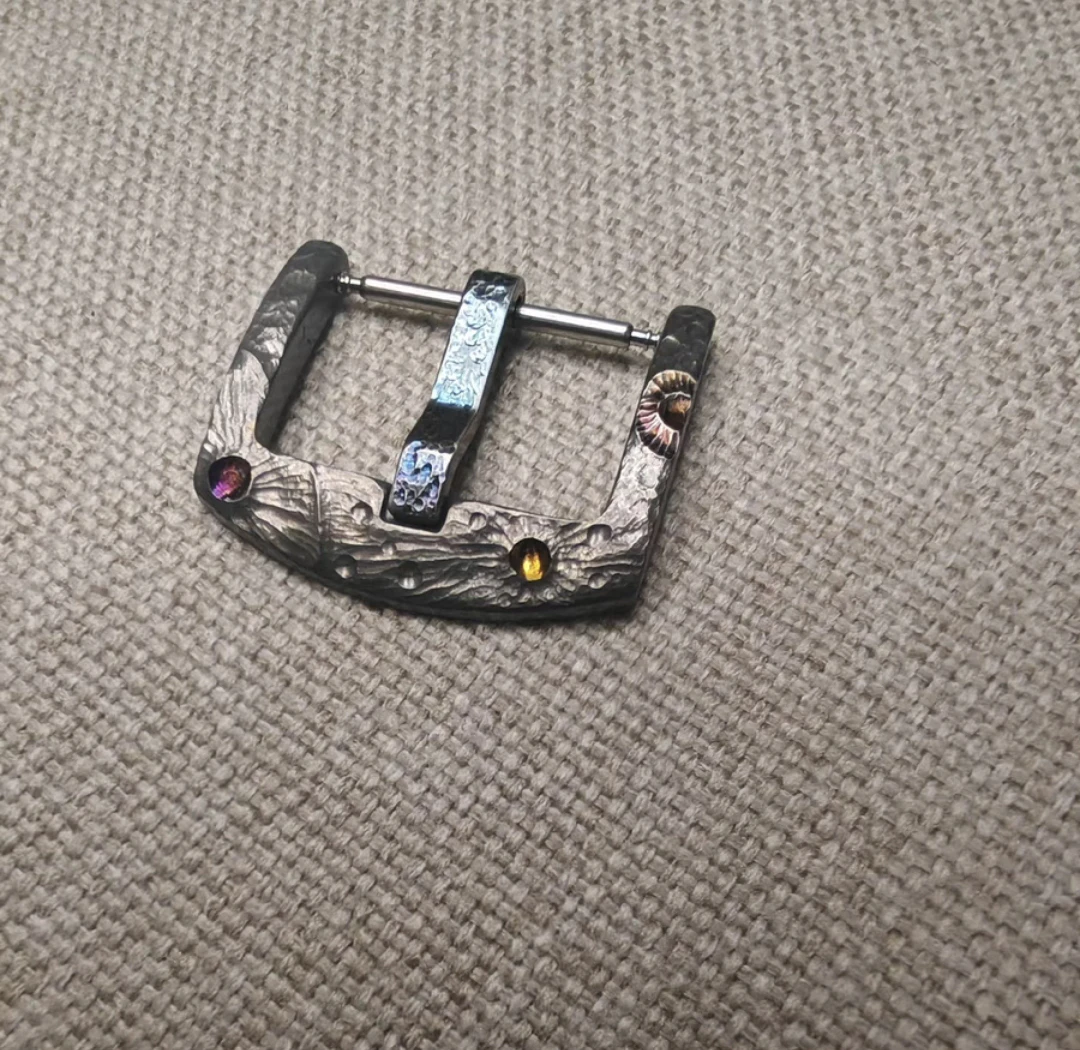 1 Piece Handmade Classic Titanium  Watch Buckle Watch Band Accessories 18mm,20mm,22,24mmmm