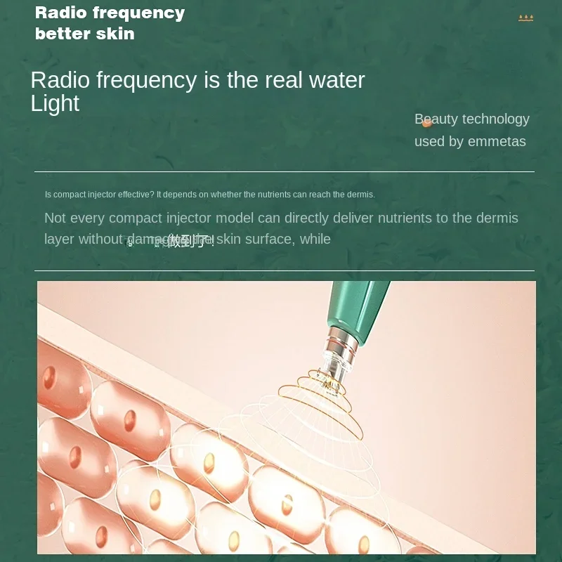 Free Shipping Aqua Liftiing Machine Self-Beating Liquid Water Light Nano Crystallite Inductive Therapeutical Instrument for Home
