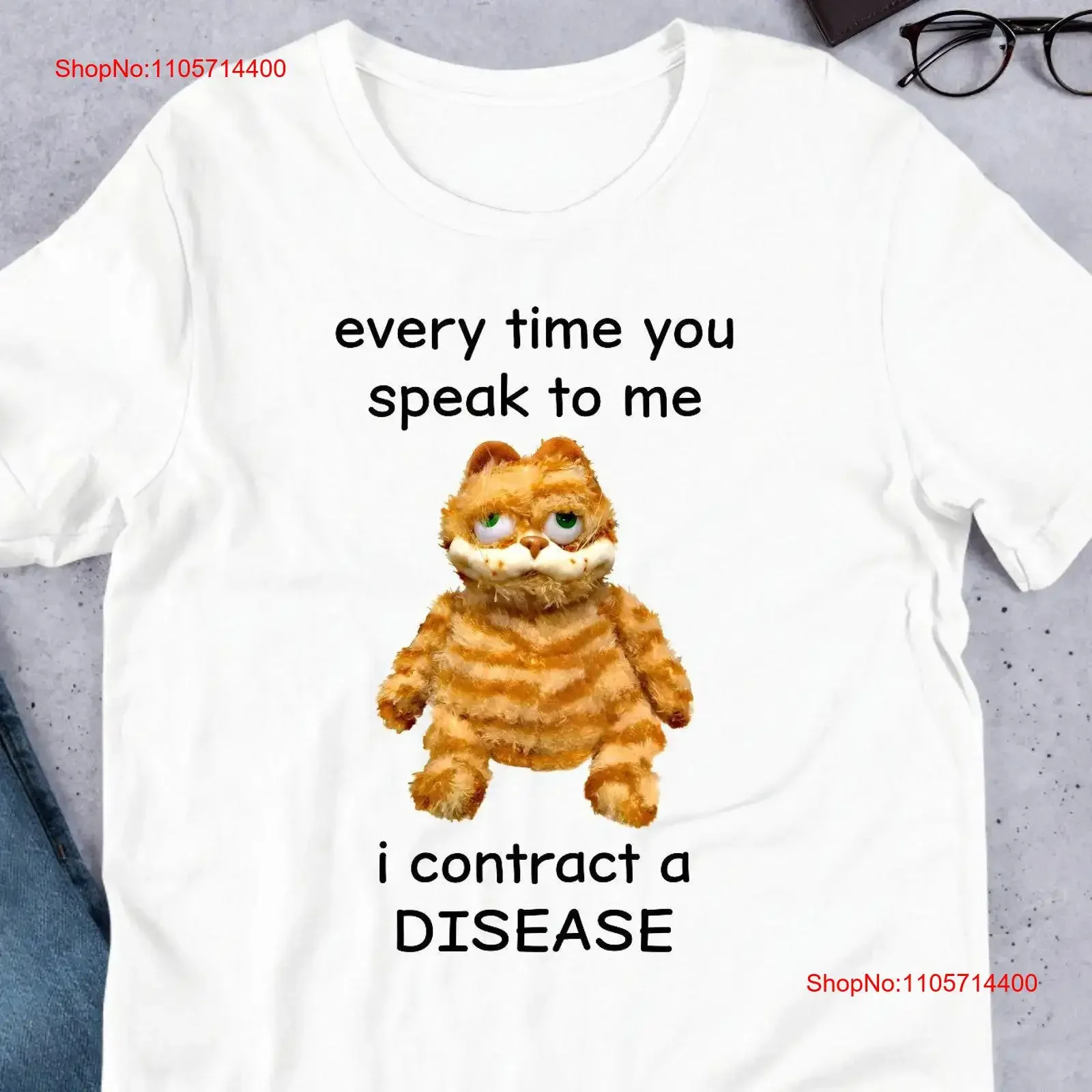 Every Time You Speak To Me Funny Meme T Shirt Ironic Weirdcore Clothing Joke Oddly Specific Unhinged Cursed vintage Washed