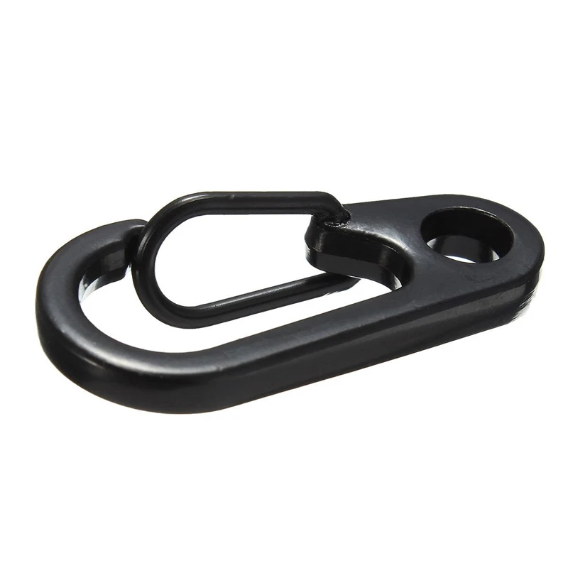 EDC Gear Mini Carabiner Snap Spring Clips Hook Outdoor Survival Keychain Pocket Hiking Climbing Tool Aluminum alloy key ring