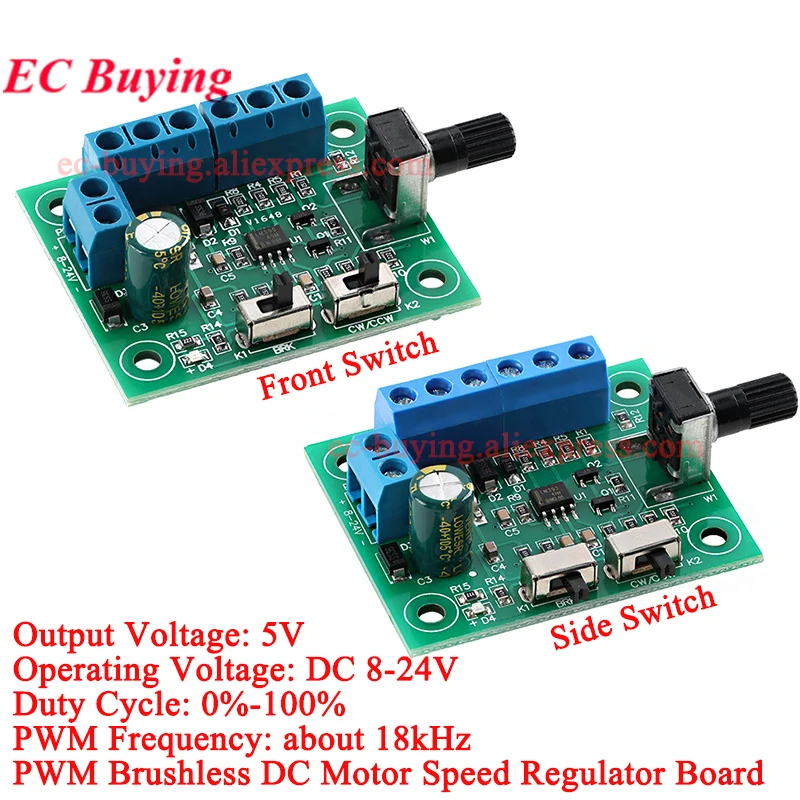DC8-24V Pwm Brushle…
