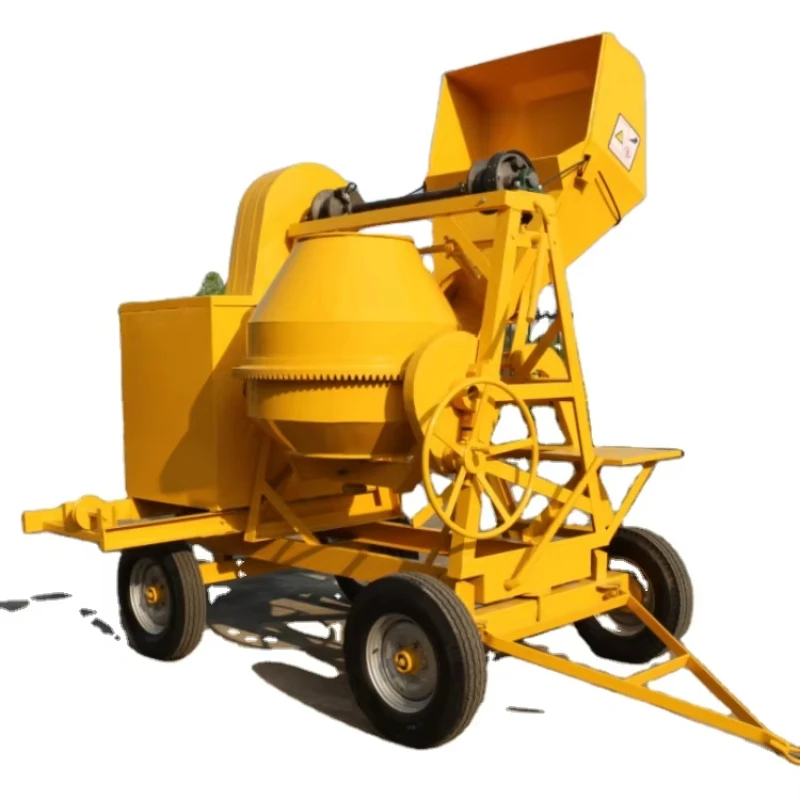 Beste Qualität Betonmischer 350L 500L automatischer selbstladender Zementmischer ab Werk