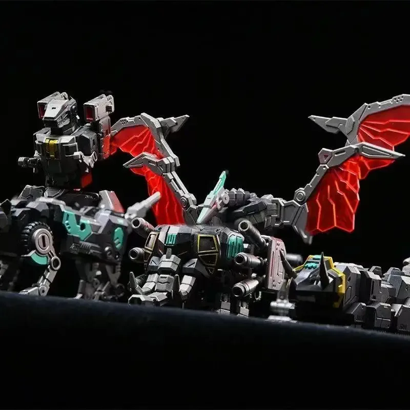 

Spot Fortune Cat Big Beast God MC-03B Dark Edition Комбинированная игрушечная модель команды динозавров