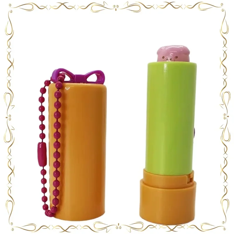 

Cat Modeling Lipstick Cute Kawaii Key Chain Collection Pendant Action Figure Model Toys