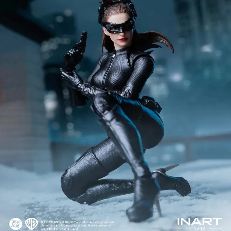 

Pre-sale 1/12 Scale INART Batmen Cat Girl Woman Action Body Set Model Action Figures Collectible Figure Toys
