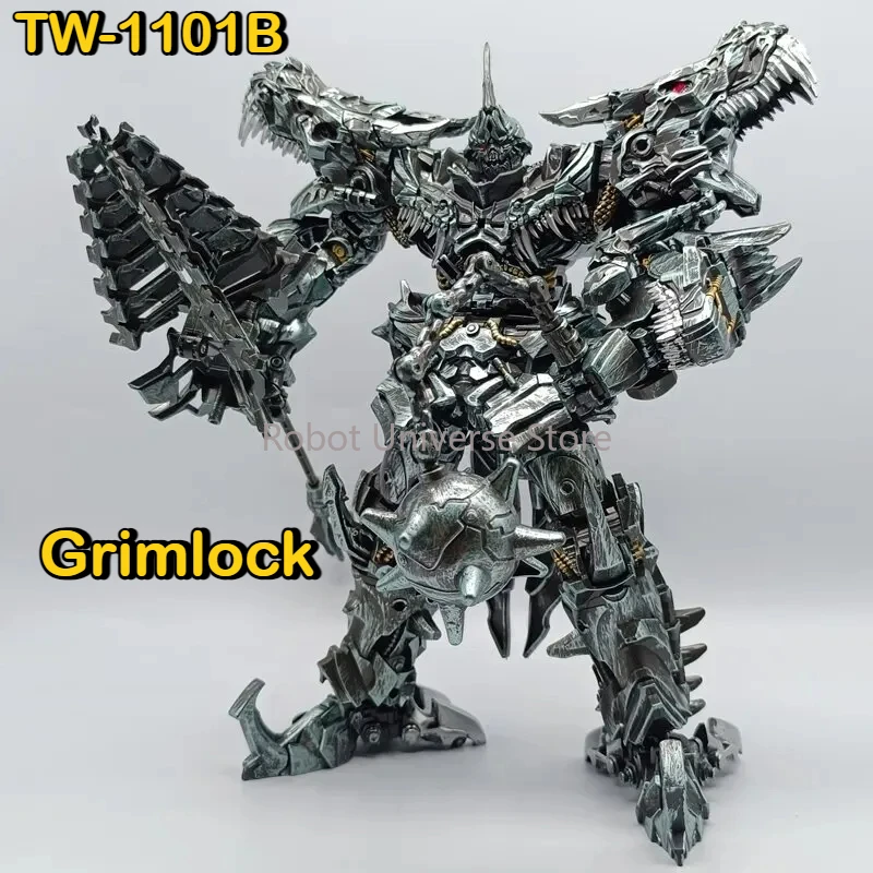 BAIWEI Transforming Toy TW1101B TW-1101B Dinosaur Grimlock Master SS Tyrannosaurus Rex Alloy Model Transformers