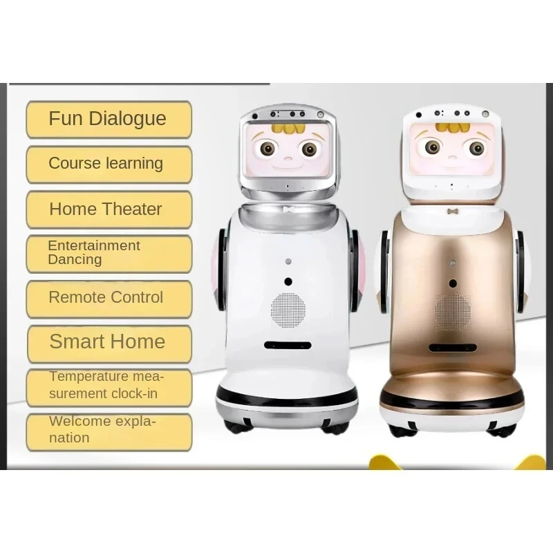 Large AI artificial intelligence walking robot commercial household