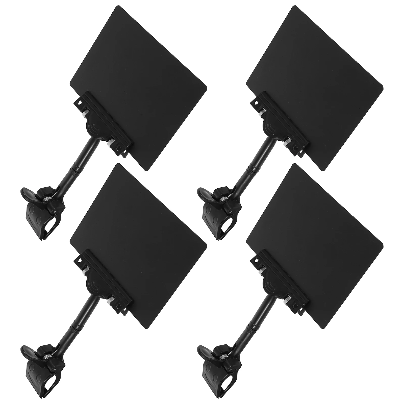

4 Pcs Rotating Clip Holders PVC Retail Price Tag Signs Fruits Vegetables Shelves Label Writable Mini Blackboards Plastic Compact