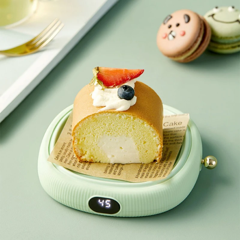 ความร้อน Coaster คงที่ Warm Warm ถ้วย55องศาอุ่นถ้วยน้ำอุ่น Coaster นมร้อน Artifact