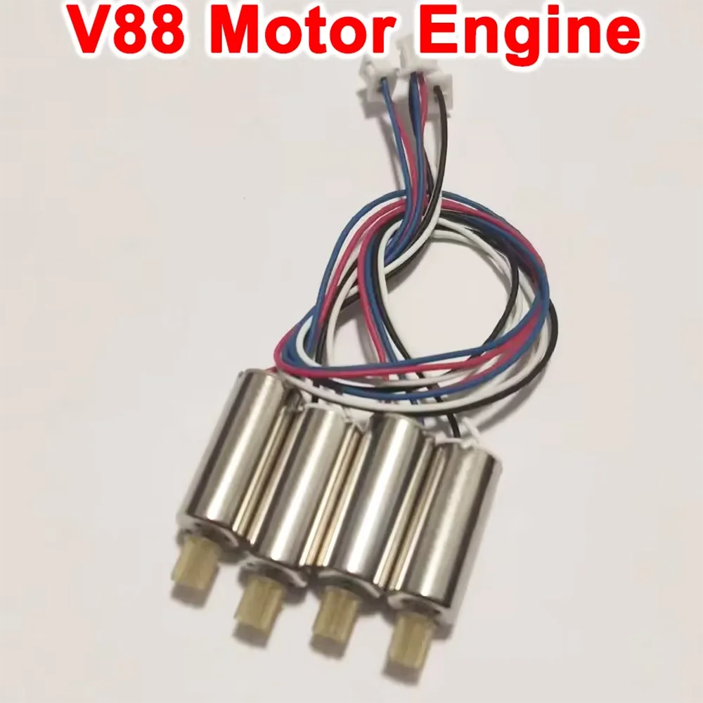 ชุดอะไหล่เครื่องยนต์ Motor Drone V88มอเตอร์ CW ccw สำหรับ V88โดรน RC