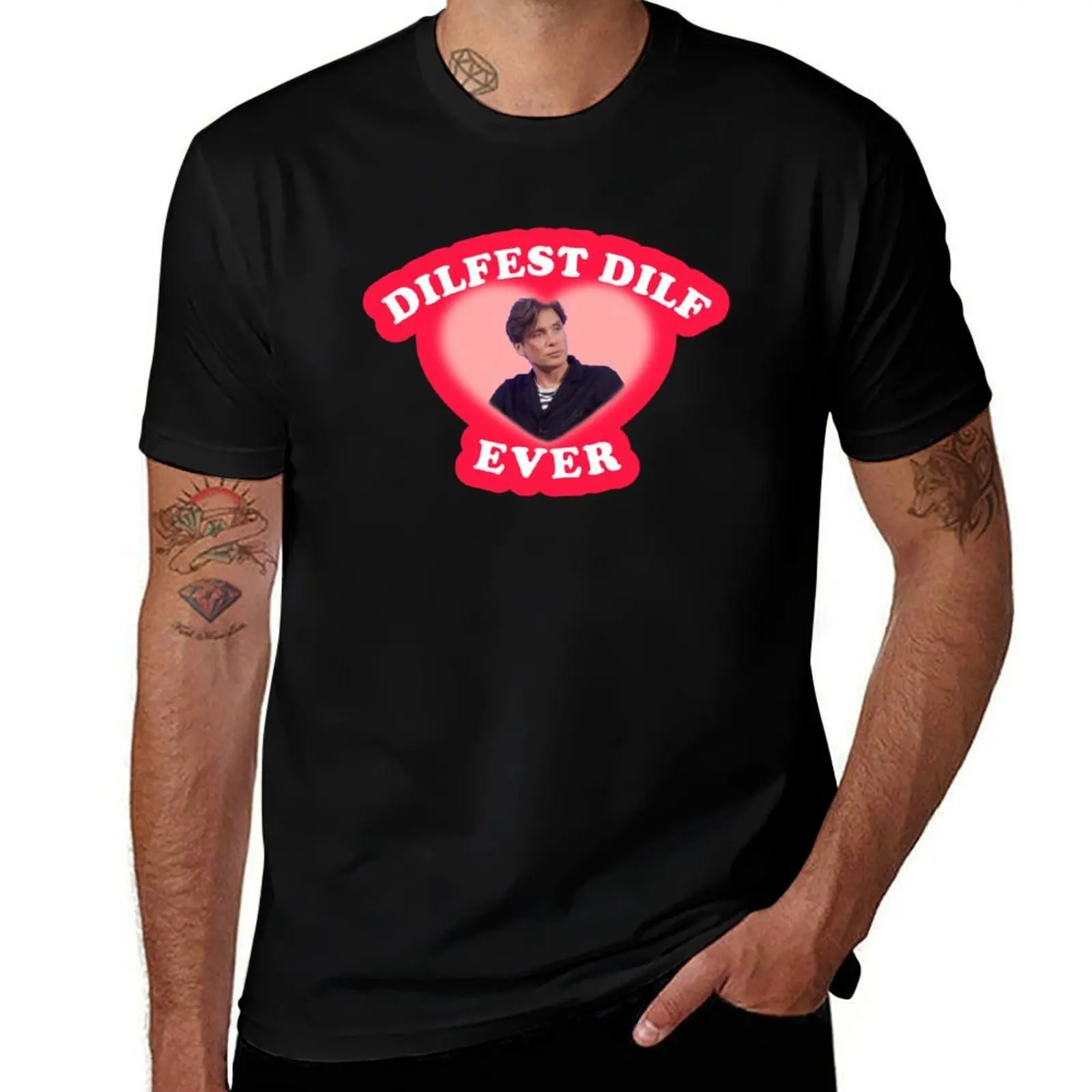

DILFEST DILF EVER CILLIAN MURPHY T-Shirt Personalized t-shirt Louboutins oversized Men's t shirts