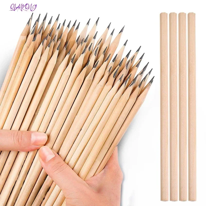 

Wood Pencil Non-Toxic Hexagonal Children's Primary School Writing Drawing HB Pencil Pen Stationery Student Office Supplies