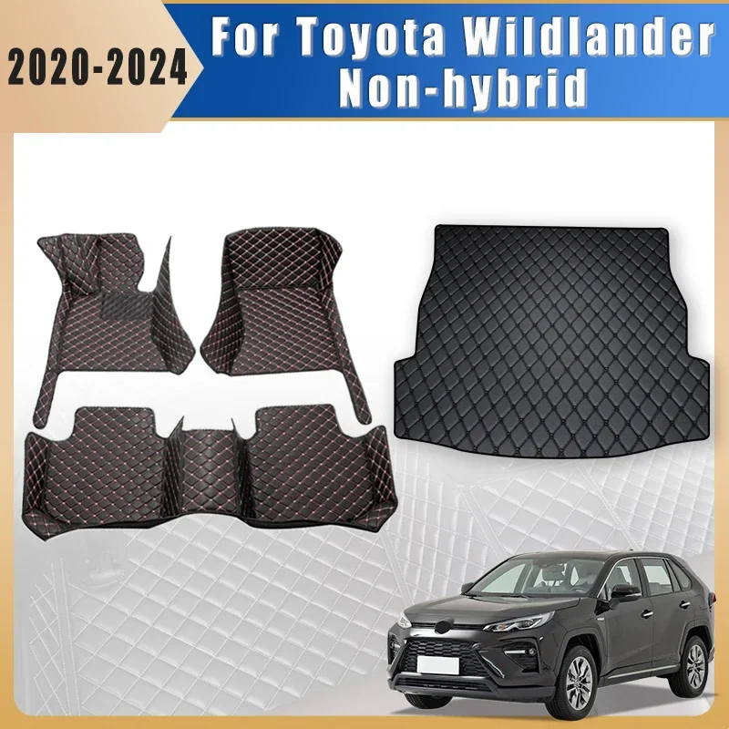 

Car Floor Mats Trunk Carpets For Toyota Wildlander Non-hybrid 2020 2021 2022 2023 2024 Foot Auto Accessories Interior Products