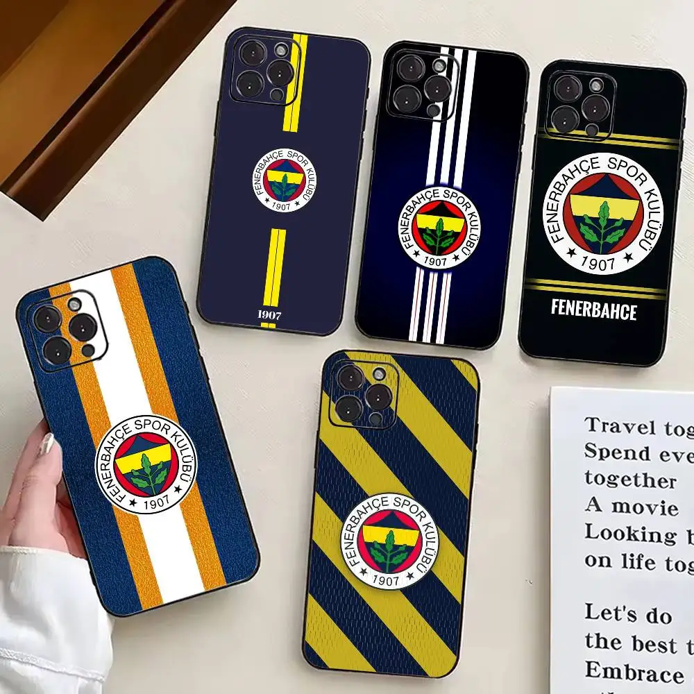 Cool T-Turkey Fenerbahce-Es Pattern Phone Case Silicone Soft For IPhone 17 16 15 14 13 12 11 X XR Plus Pro Max Plus