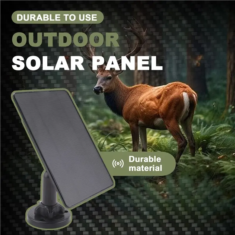 B84B-12V/1A 6V/2A Solar Panel Micro-USB+Type-C Outdoor Solar Cells Solar Panels For Security Camera Home Light System