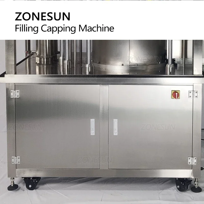 ZONESUN Сервозаполняющая укупорочная машина Автоматическая упаковка для подачи пластиковых пакетов Doypack Желейные напитки Упаковка моющего средства с конвейером