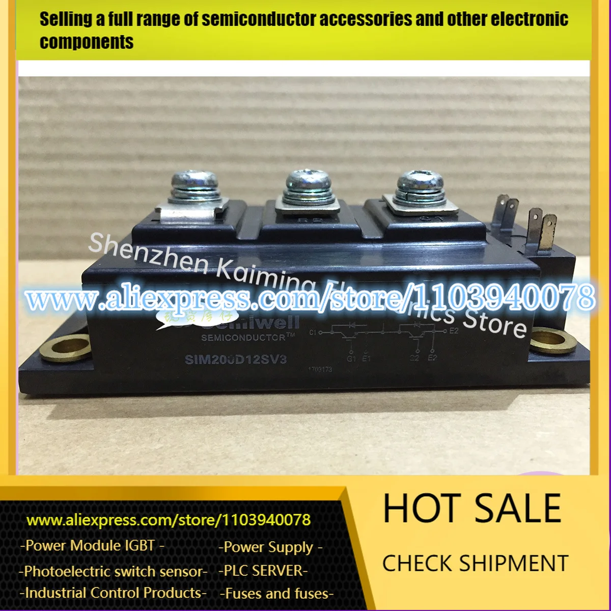 

НОВЫЙ И оригинальный модуль IGBT SIM200D12SV3 SIM300D12SV3 SIM100D12SV3 SIM400D12SV3 на складе