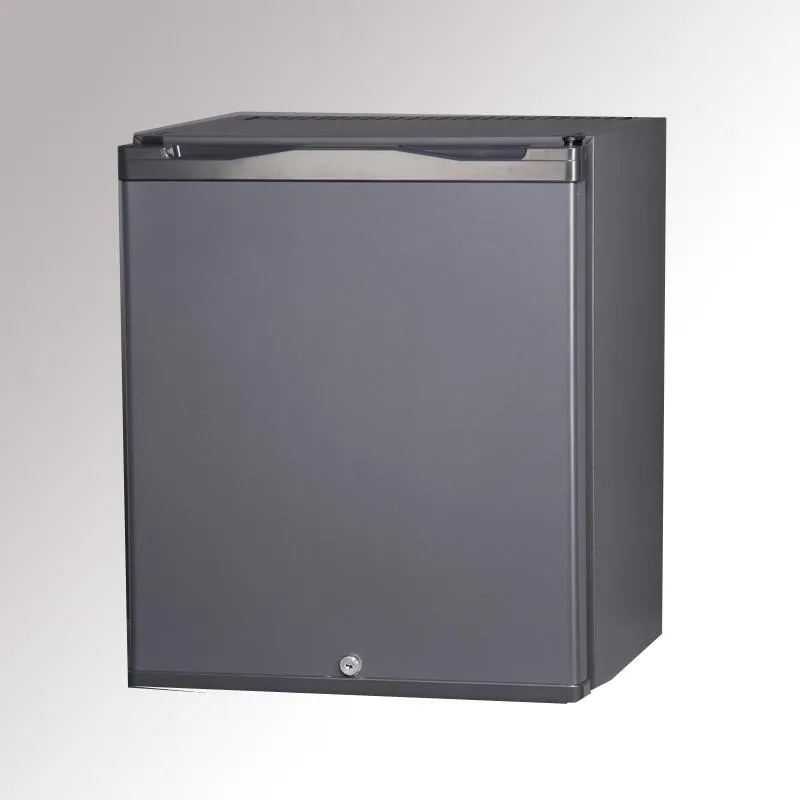 40리터 호텔용 미니 냉장고 (잠금 장치 및 열쇠 포함), 견고한 도어 호텔 미니 냉장고, 전자식 호텔 객실용 냉장고