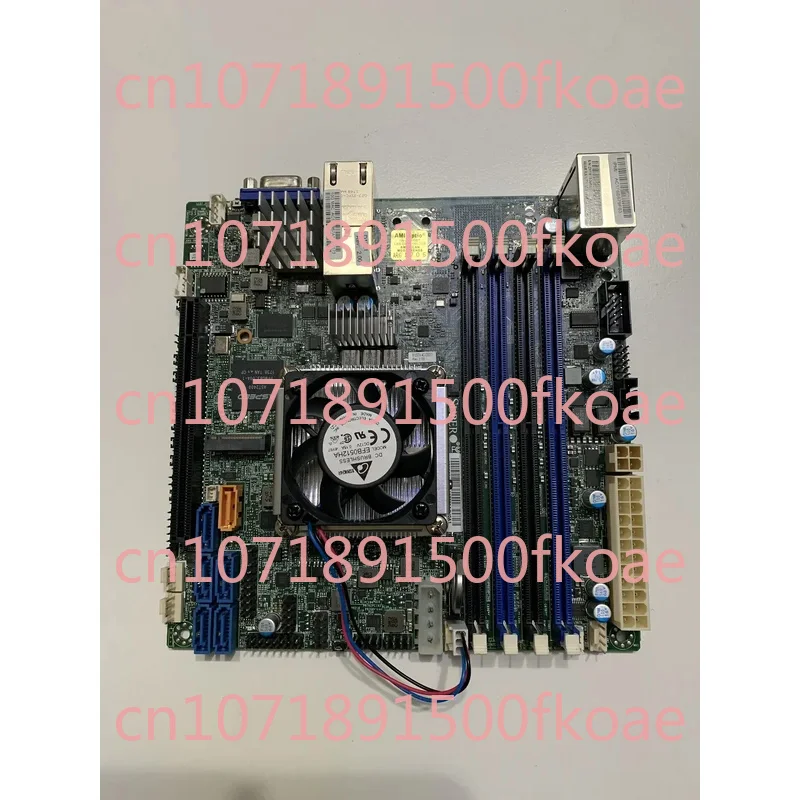 X10SDV-4C-TLN2F Server ITX Motherboard, XEON D1521 Dual 10 Gigabit Ethernet Port Qunhui NAS