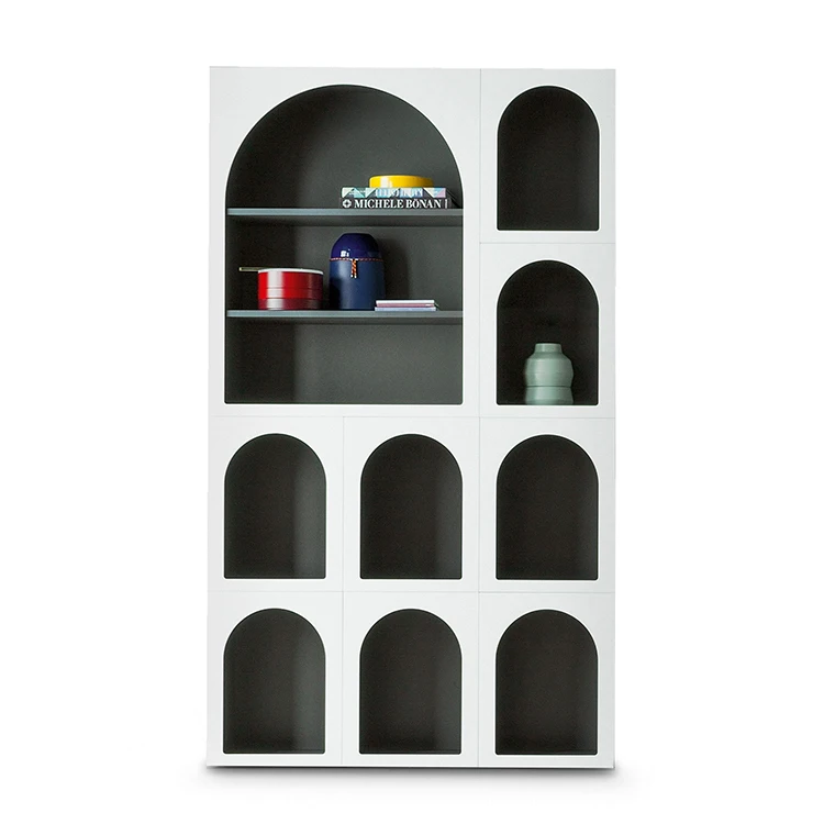 Nordic Italian Bookcase Bookshelf Display Cabinet Simple Modern Minimalist Storage