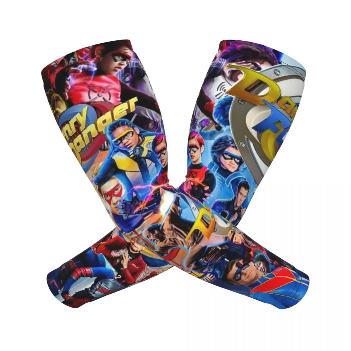 أكمام أذرع للذراع من Henry Danger للرجال والنساء للحماية من الأشعة فوق البنفسجية وتغطية الوشم الرياضية والتبريد وركوب الدراجات #1