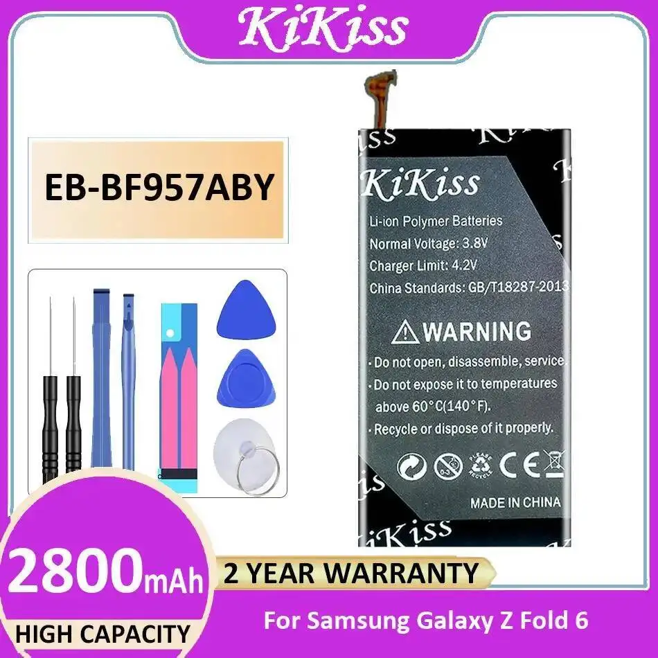 

Long-Lasting High-Capacity EB-BF957ABY For Samsung Galaxy Z Fold 6 Mobile Phone Battery 2800Mah