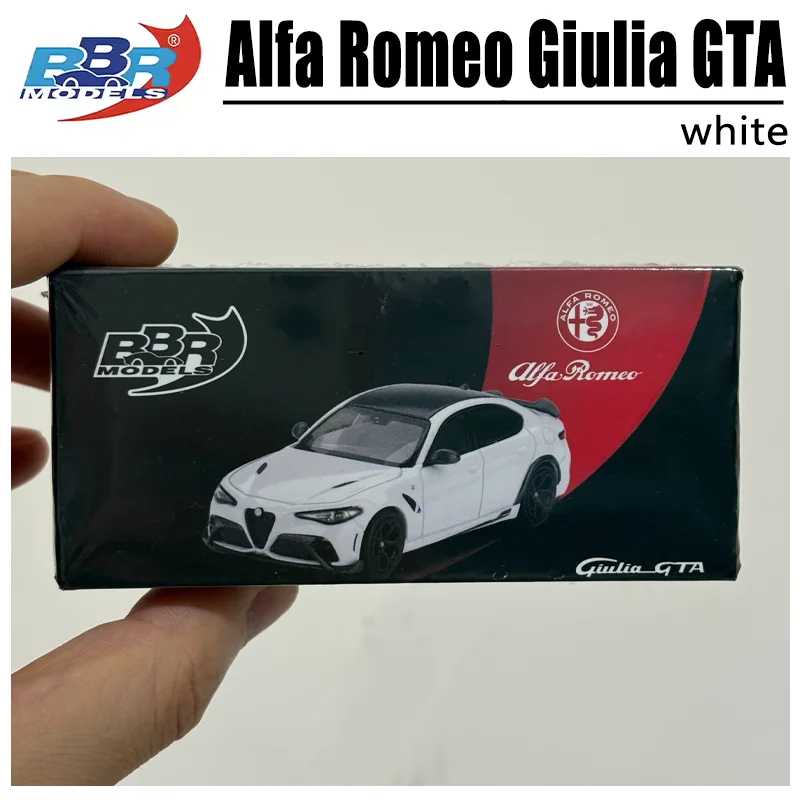 BBR 1/64 Alfa Romeo Giulia GTAm in Stock Alloy Motor Vehicle Toy Die-casting Metal Model Collection Boy Gifts