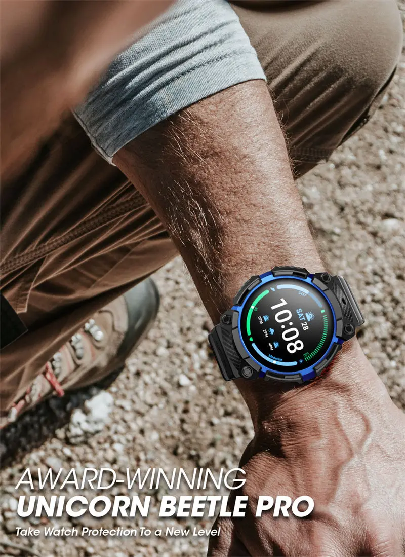 SUPCASE für Samsung Galaxy Watch 5 Pro Hülle 45 mm (2022) UB Pro Robuste Schutzhülle mit Armbändern für Galaxy Watch 5 Pro – Detail 33