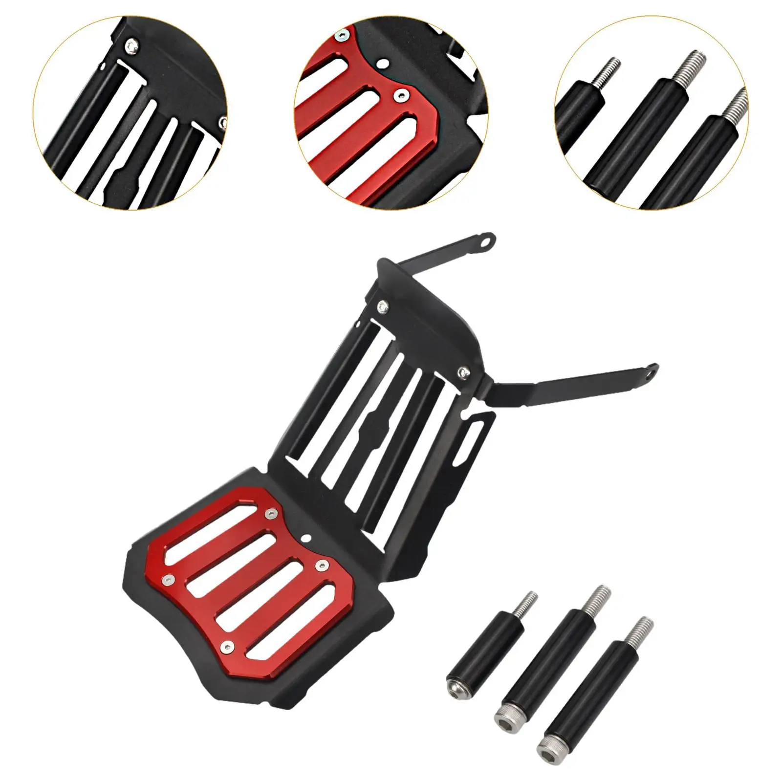Motorcycle Center Rack Center Carrier Premium Luggage Holder Easy Installation High Professional Luggage Grille