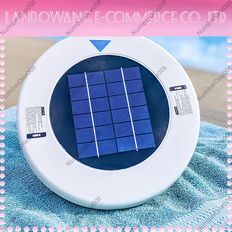 Solar Copper Silver Ion Pool Water Purifier Sterilization Algae Control Water Treatment Equipment Factory Direct