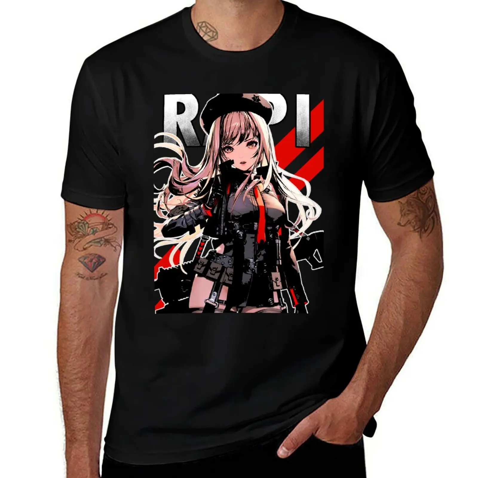 Rapi Nikke Shirt Art nikke goddess of victory shirt Rapi Shirt Nikke Game Tier list waifu T-Shirt