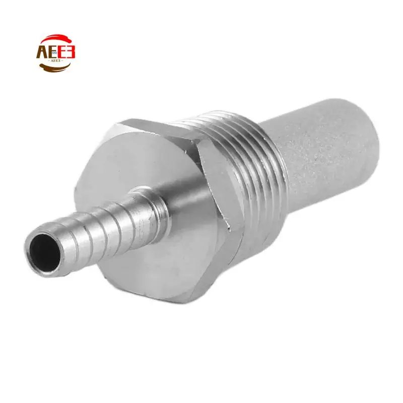 AEE3-Home Brewing Inline Oxygenation Diffusion Stone Aeration Stone 1/2 Npt Carbonation Stone