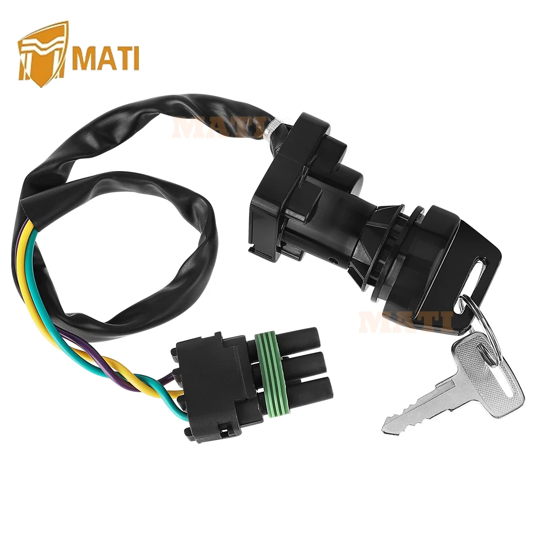 

MATI Ignition Key Switch for Bombardier Traxter 500 1999-2004 710000042 Warranty 1 Year