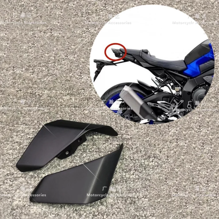 

Black Rear Tail Fairing Wing Panel Cowls Kit Fit For Yamaha FZ-10 MT-10 2016-2019 MT10