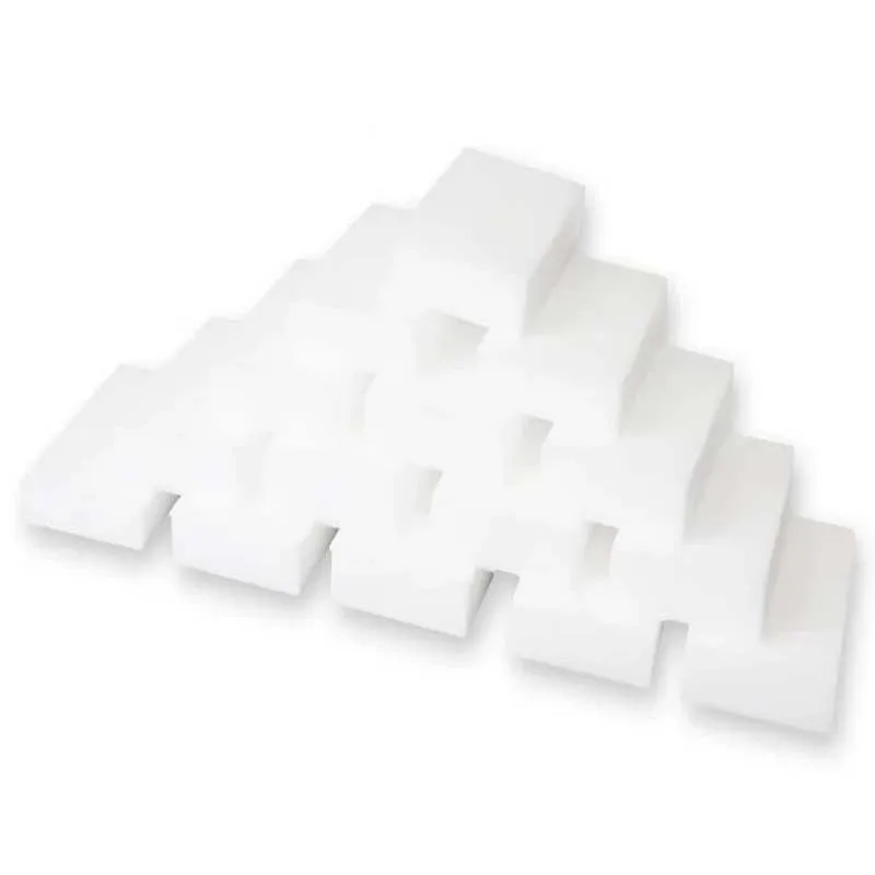 100pcs Magic Sponge Eraser White Melamine Sponge For Dishwashing Kitchen Bathroom Office Cleaner Cleaning Tools 100*60*20mm