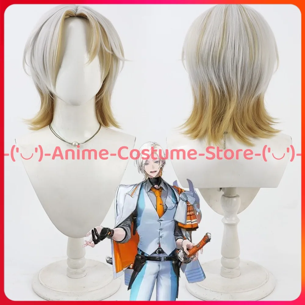 

Touken Ranbu Kumenosuke Cosplay Wig Anime Game Character Halloween Carnival Party Costume Wigs Heat Resistant Synthetic Hair