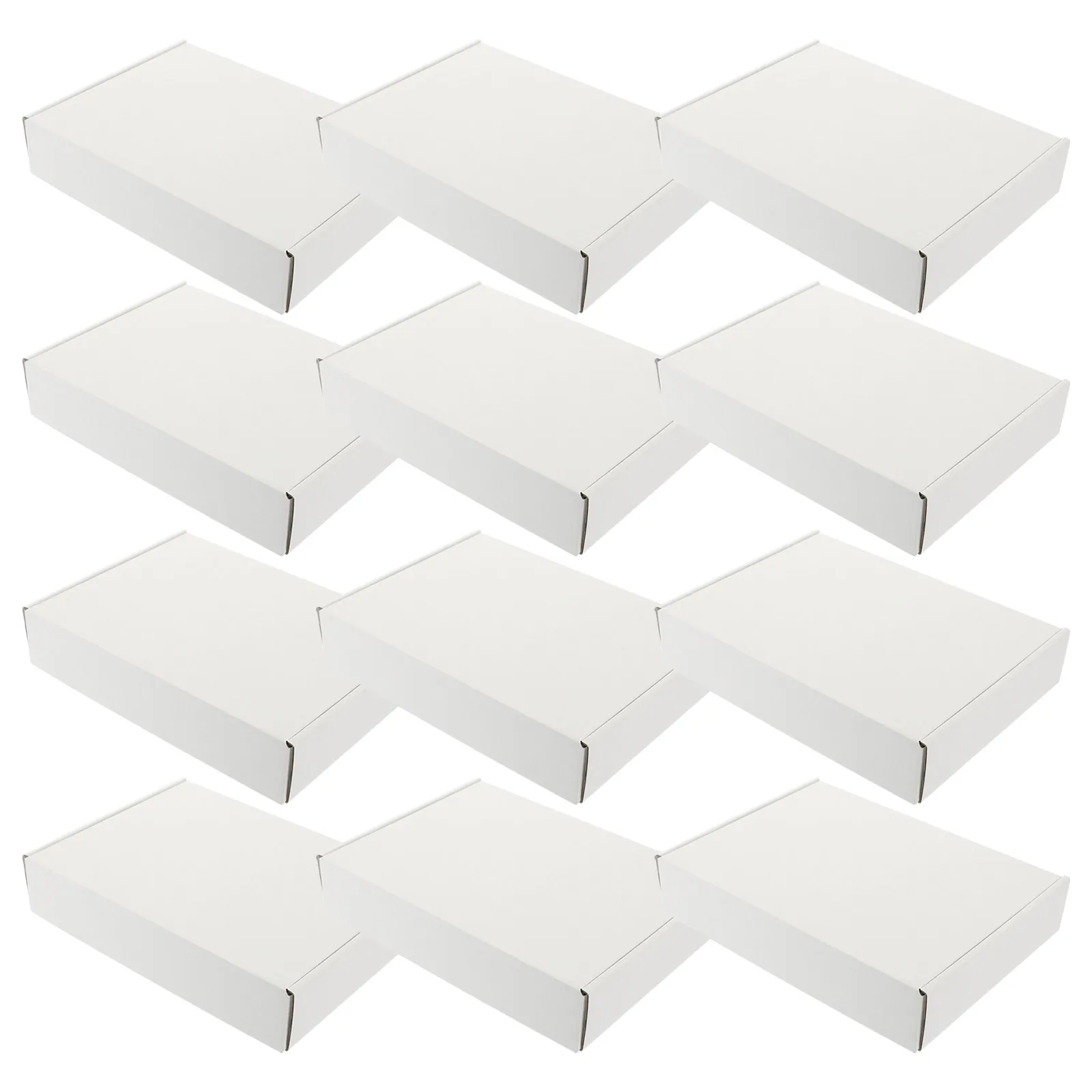 20 Pcs Shipping Corrugated Paper Storage Reusable Moving Boxes Packing Boxes Strong Load Packaging Box