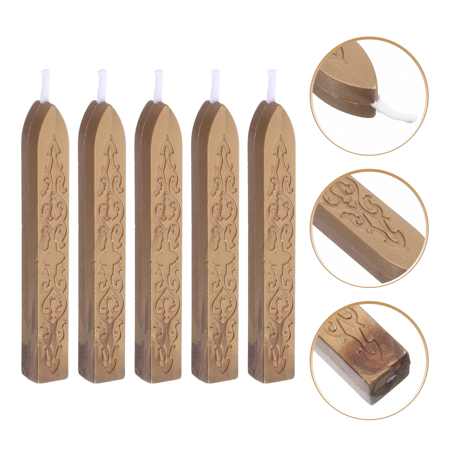 

5Pcs Arrow Shape Wax Seal Sticks Retro Vintage for Wedding Invitations Letters Envelopes DIY Crafts Wax Seals Letter Sealer