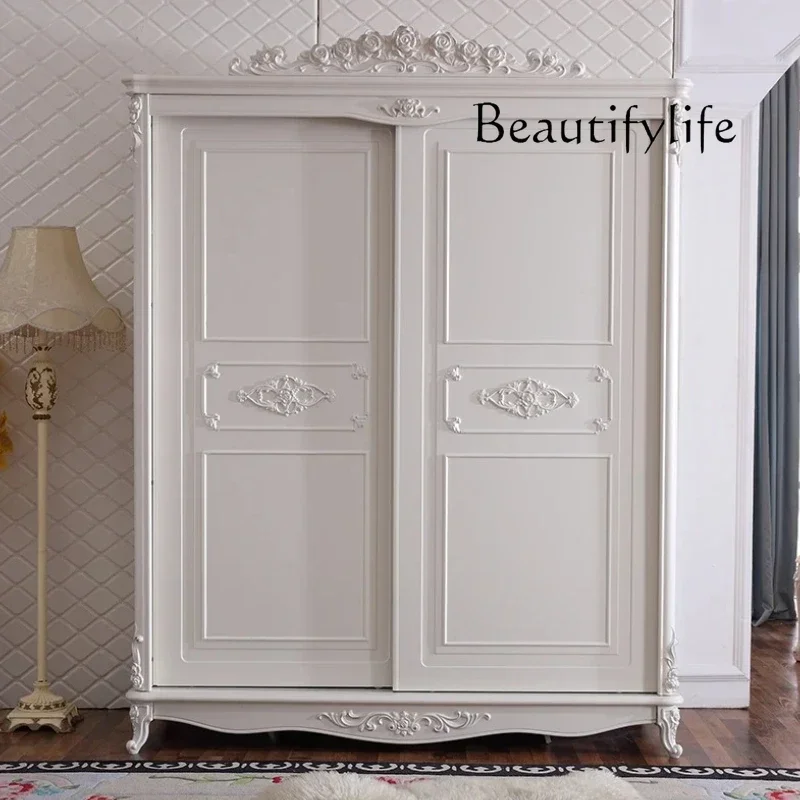 

X Armario De Ropa Korean Girls Women Storage Wardrobes Doors Sliding Luxury White Bedroom Wardrobes Closet Organizer