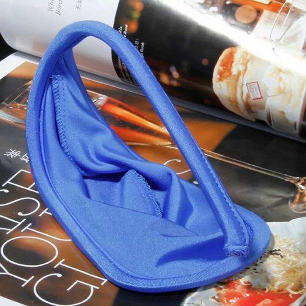 الرجال مريحة C-سلاسل الانتفاخ الحقيبة سراويل غير مرئية سيور الملابس الداخلية مثير رجل ملخصات الملابس الداخلية السروال #6