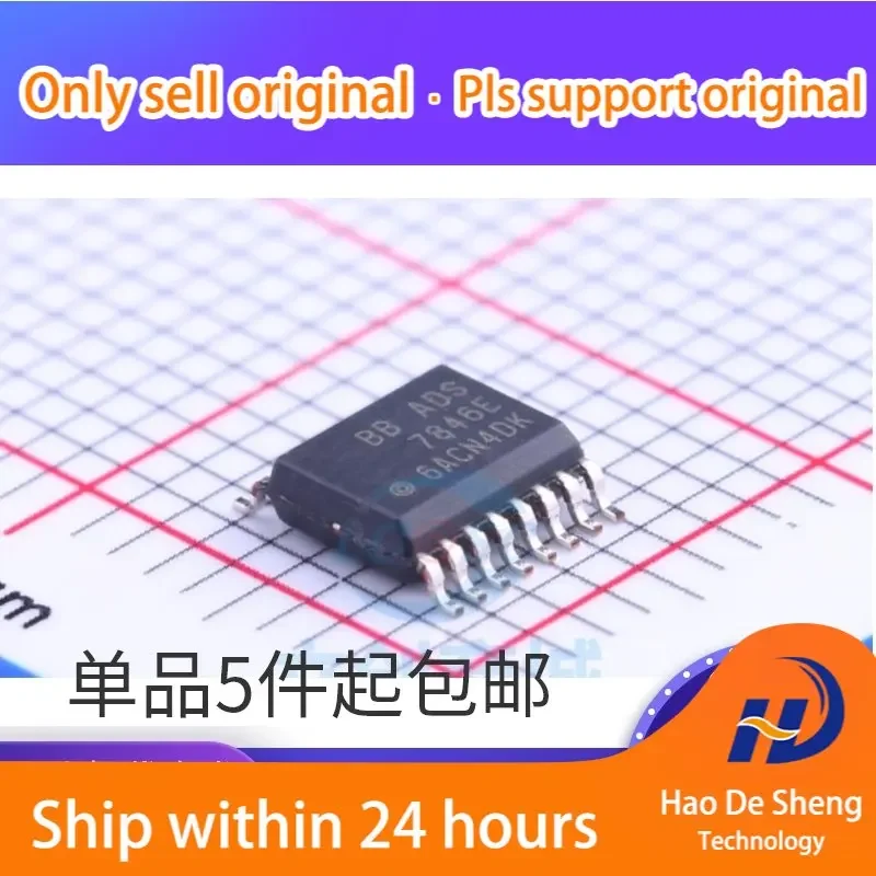 

10PCS/LOT ADS7846 ADS7846E 7846E TSSOP16 Four-wire Touch Screen Control IC New Original In Stock