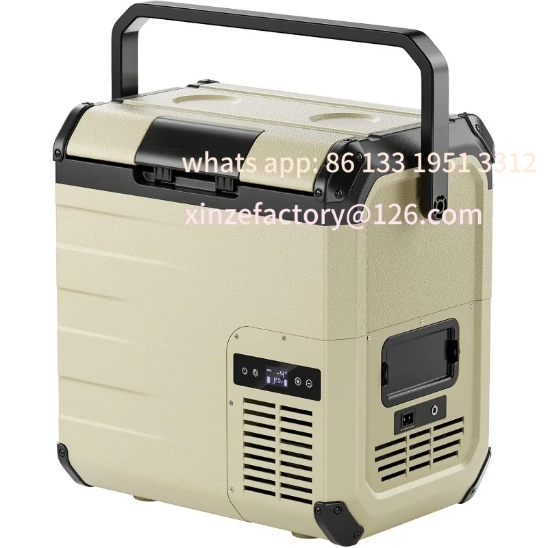 

Customizable Portable Freezer 19Qt/18L Battery & Solar Powered Cooler