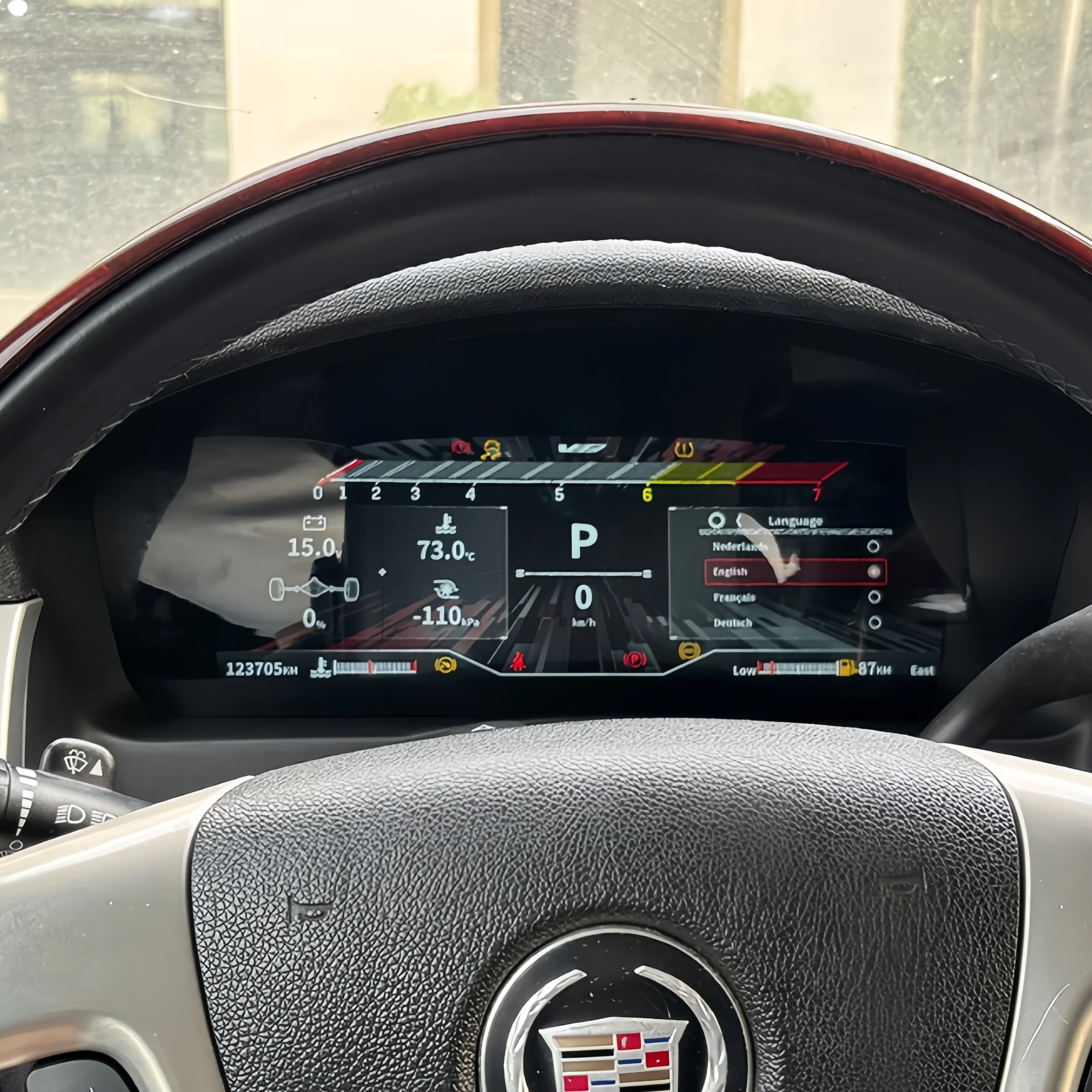 Digital Instrument Cluster For Cadillac Escalade 2006–2013 Speedometer,Dashboard,Gauge,1 virtual cockpit Tire pressure display