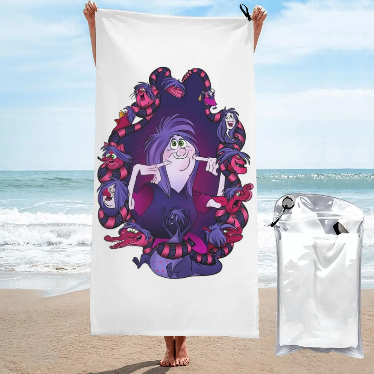 

Пляжное полотенце Madame Mim, мягкие быстросохнущие впитывающие полотенца из микрофибры для плавания